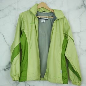 Columbia Light Jacket (Light/Dark Green)